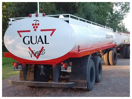 Vinos Gual camión