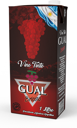 Vino tinto Gual Brioso